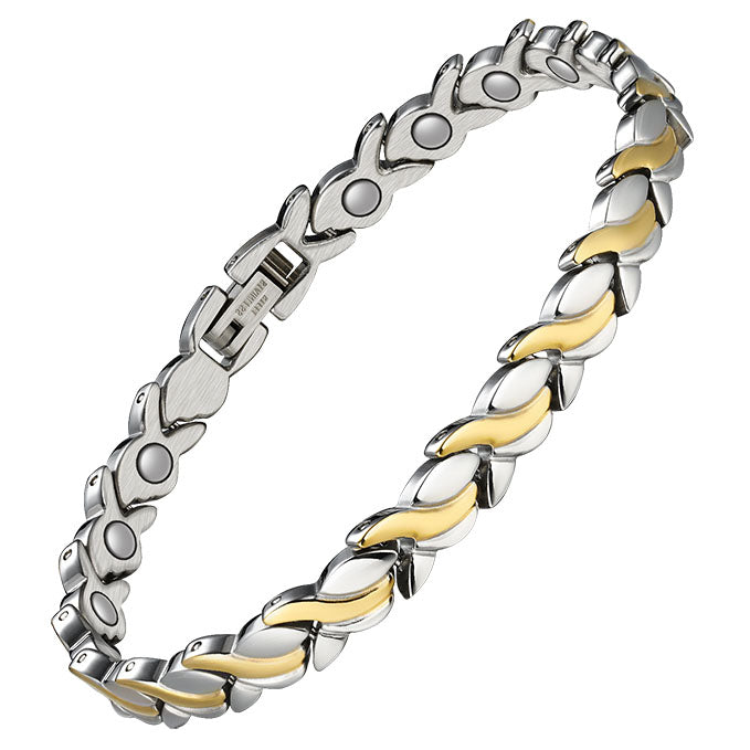 Unique X Shape Copper Bracelet for Women