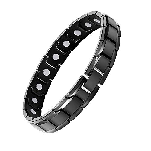 Titanium Steel Magnet Therapy Bracelets.