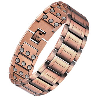 3X Strength Copper Magnetic Bracelet for men.