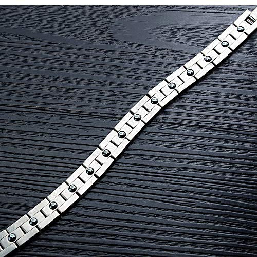Titanium Steel Magnetic Bracelets for Men.